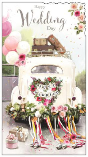 Picture of HAPPY WEDDING DAY CARD